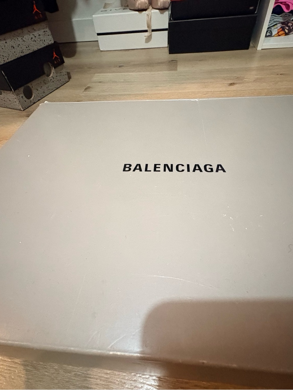 Balenciaga White, Pink and Beige Runner Sneakers - Picture 5 of 5